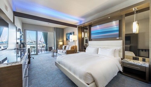 Suite Deluxe, 1 cama de matrimonio grande con sofá cama