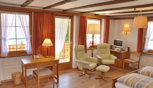 Habitación Deluxe doble, balcón, vistas a la montaña