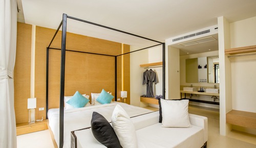 Estudio Premier, 1 cama de matrimonio grande, no fumadores, en una planta alta