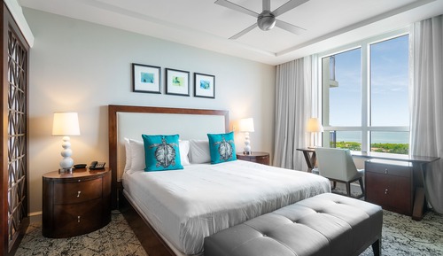 Premium, 2 Bedroom Suite, Bedroom 1: 1 King, Bedroom 2: 2 Double, Baths: 2, Ocean view, Balcony