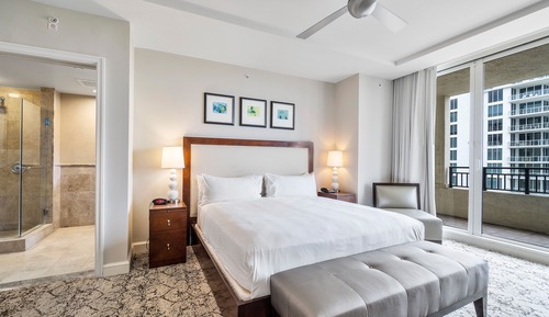 Premium, 2 Bedroom Suite, Bedroom 1: 1 King, Bedroom 2: 2 Double, Baths: 2, Ocean view, Balcony