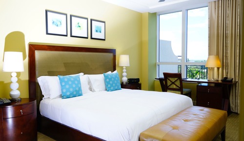 Larger, 2 Bedroom Suite, Bedroom 1: 1 King, Bedroom 2: 2 Double, Baths: 2, Ocean view, Balcony