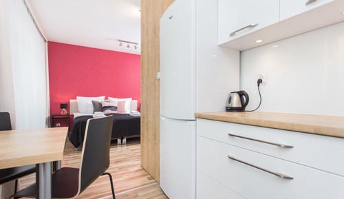 Suite estudio Deluxe, no fumadores, baño privado