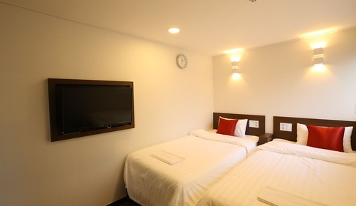 Habitación con 2 camas individuales