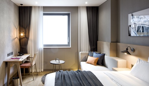 Habitación Deluxe doble (Bigger than most in Seoul)
