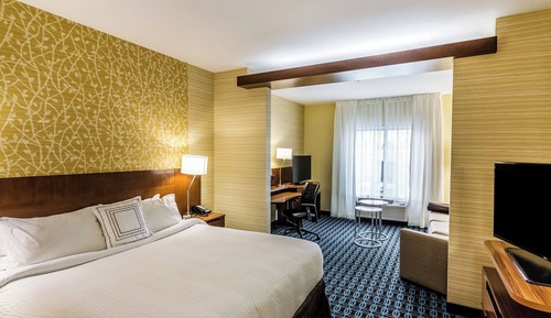 Suite, 1 cama de matrimonio grande con sofá cama