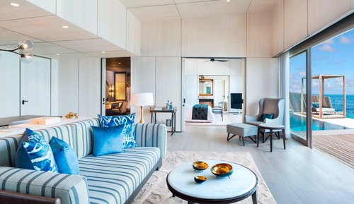 Suite, 1 habitación, no fumadores, sobre el agua