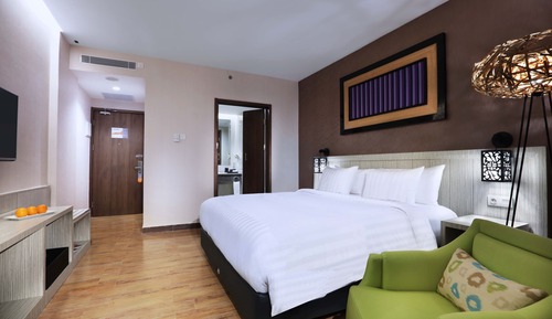Habitación superior, 1 cama de matrimonio grande