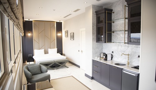 Habitación, vistas a la colina