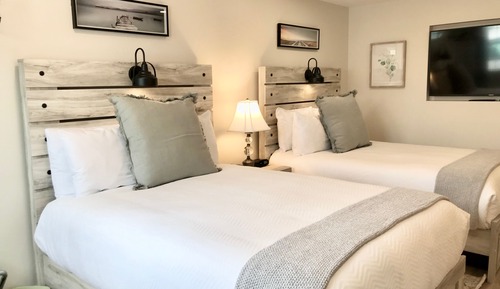 Habitación Deluxe, 2 camas dobles, planta baja
