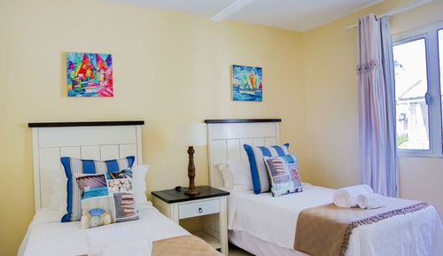 Villa Premium, 3 habitaciones, patio, mirando al mar