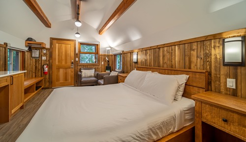 Cabaña, 1 cama de matrimonio