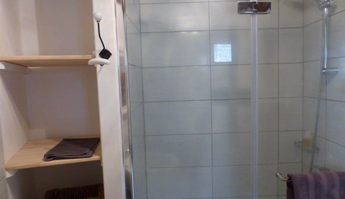 Habitación doble, baño privado, vistas al jardín