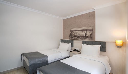 Habitación estándar con 1 cama doble o 2 individuales