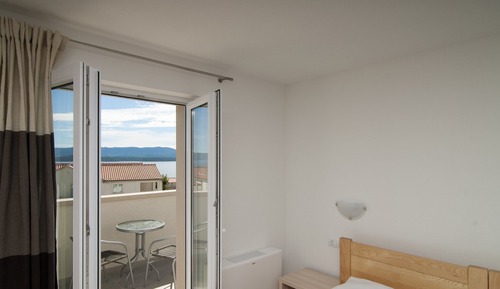 Estudio Deluxe, balcón, vistas al mar