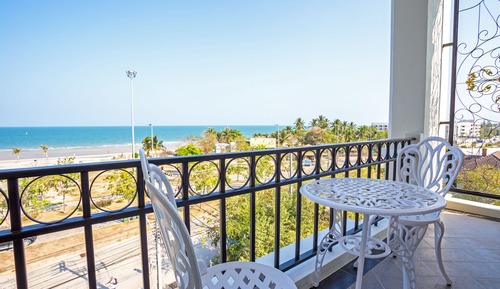 Habitación superior, balcón