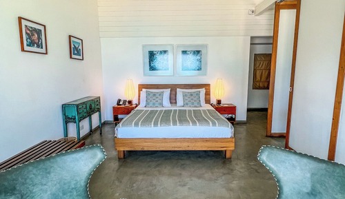 Habitación Deluxe, bañera, vistas al mar
