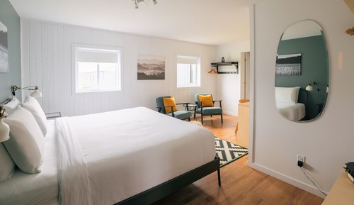 Habitación Deluxe, 1 cama de matrimonio grande, baño privado