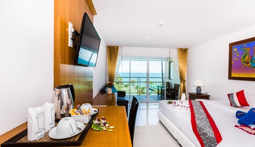 Habitación superior, vistas al mar