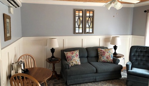 Suite superior, 1 cama de matrimonio grande con sofá cama, bañera de hidromasaje, vistas al río