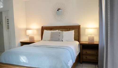 Suite Grand, 1 cama de matrimonio, cocina, en la zona del patio