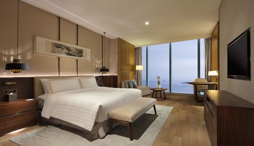 Habitación Premier, 1 cama de matrimonio grande, vistas al mar
