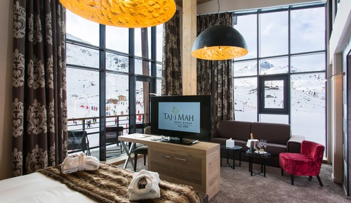 Suite Deluxe, 2 habitaciones, balcón, vistas a la montaña