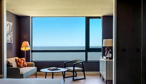 Habitación, 2 camas individuales, vistas al río