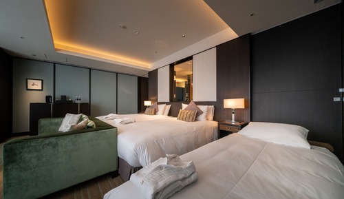 Habitación superior, no fumadores (Modern, 2 Semi Double Beds, 48 sqm)