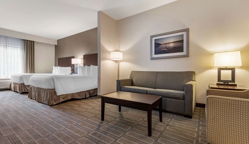 Suite, 2 camas de matrimonio, accesible para personas con discapacidad, bañera (with Sofabed)