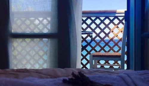 Habitación básica doble, 2 camas individuales, no fumadores, vistas al mar
