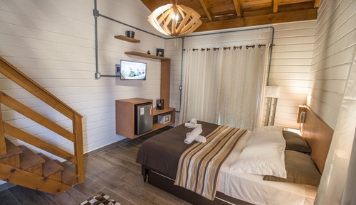 Chalet superior, varias camas