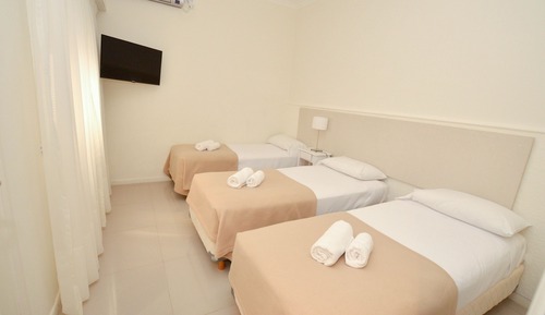 Habitación cuádruple estándar