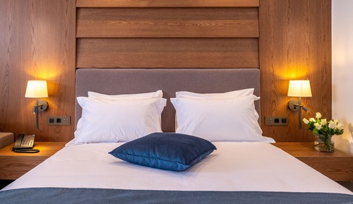 Habitación Deluxe doble, 1 cama doble, vistas al jardín
