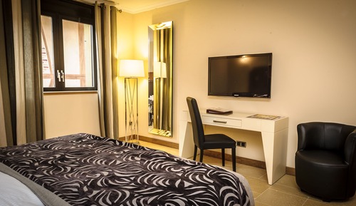 Habitación superior, vistas al río