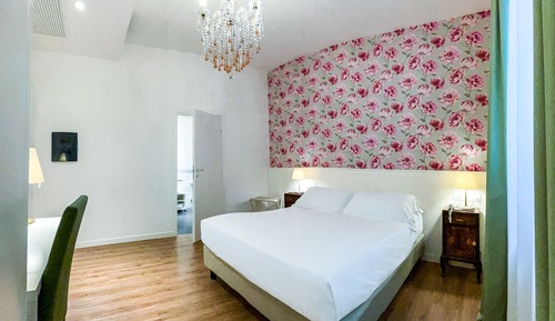 Habitación básica doble, 1 cama doble, accesible para personas con discapacidad, planta baja