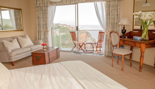 Habitación Deluxe, 1 cama de matrimonio grande, vistas al mar