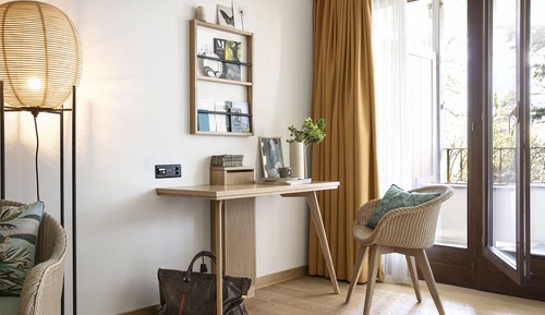 Habitación doble superior, balcón