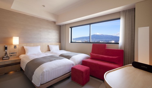 Habitación Confort con 2 camas individuales, no fumadores, vistas a la ciudad