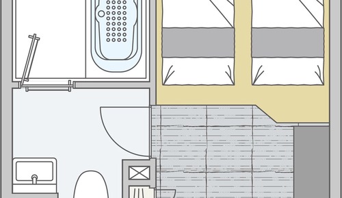 Habitación estándar con 2 camas individuales, no fumadores