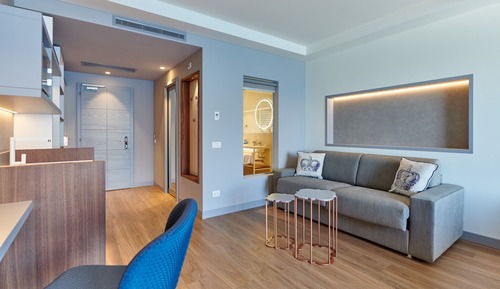 Suite junior, vistas a la playa