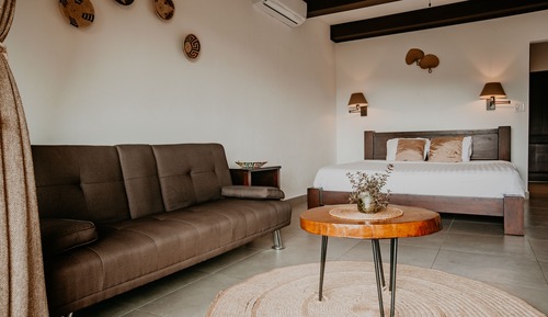 Habitación Deluxe doble, 1 cama de matrimonio grande, vistas a la montaña