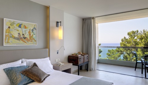 Habitación doble, vistas al mar