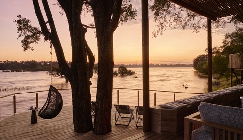 Villa de lujo, vistas al río