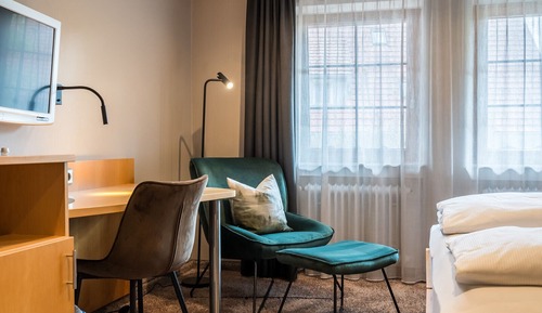 Habitación estándar doble, baño privado