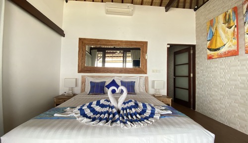 Villa de lujo, 1 habitación, piscina privada, vistas al mar