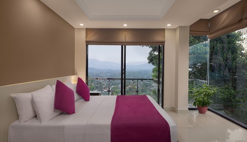 Habitación Deluxe, 1 cama de matrimonio, vistas a la montaña