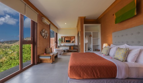 Villa de lujo, 1 habitación