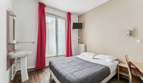 Habitación clásica doble, 1 cama de matrimonio, baño privado