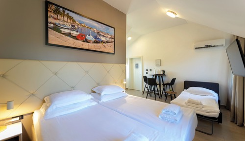 Suite estudio, vistas al patio